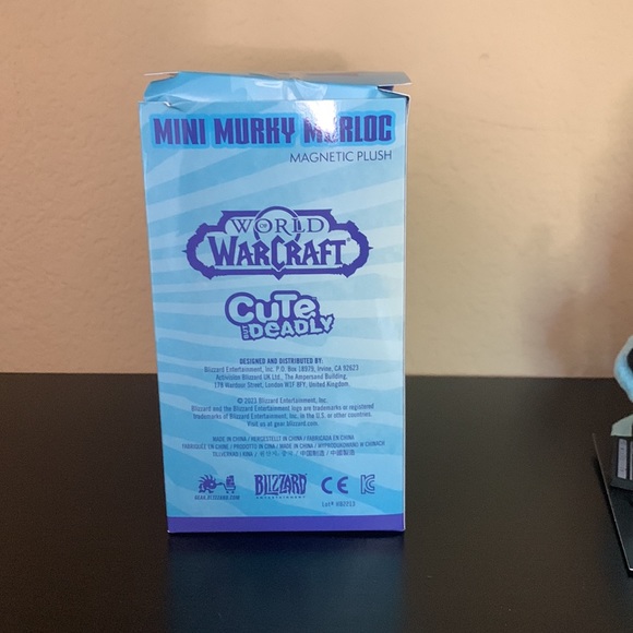 SDCC 2023 Exclusive Blizzard World of Warcraft Mini Murky Murloc Magnetic Plush - Picture 4 of 13
